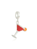 Berloque de pulseira pandora Drink - PRATA 925