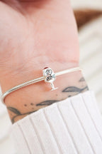 Berloque de pulseira pandora wine - Prata 925