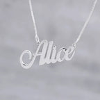 Colar feminino Personalizado Com Nome - PRATA 925