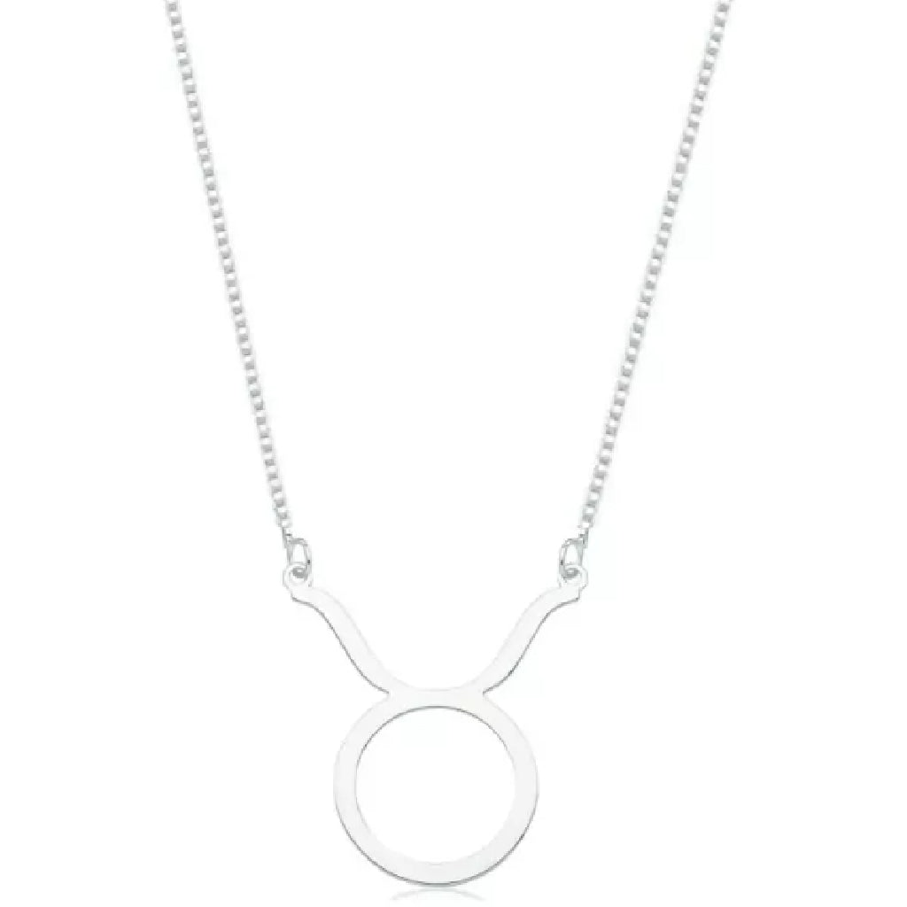 Colar feminino Signo Touro - PRATA 925