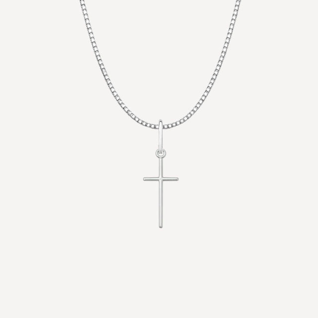 Colar Crucifixo - Prata 925