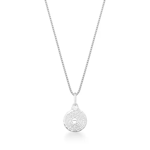 Kit Colar Pai Nosso e Pulseira Grumet de Prata