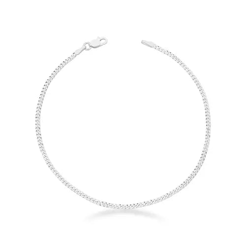 Kit Masculino Corrente e Pulseira Grumet 2 mm de Prata