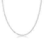 Kit Masculino Corrente e Pulseira Grumet 2 mm de Prata