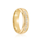 Par de alianças 5mm de casamento ouro 18k
