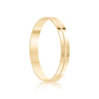 Par de alianças Anna 3mm de casamento ouro 18k