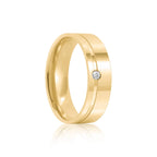 Par de alianças Bali 5mm de casamento ouro 18k