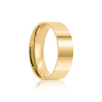 Par de alianças Daise 6mm de casamento ouro 18k