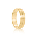 Par de alianças Love 6mm de casamento ouro 18k
