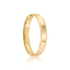 Par de alianças Marian 4mm de casamento ouro 18k