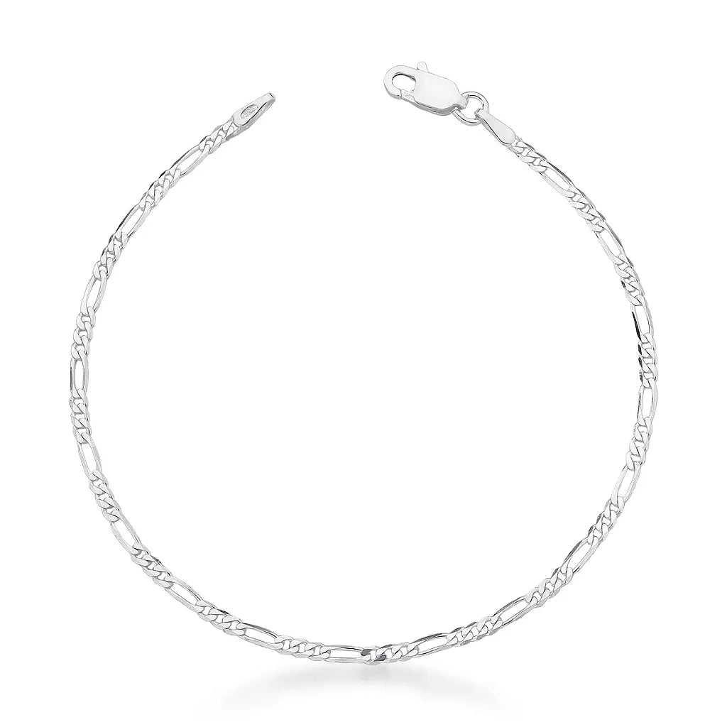 Pulseira Masculina 3x1 1MM - PRATA 925