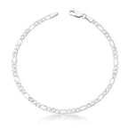 Pulseira Masculina 3X1 3 MM  - PRATA 925