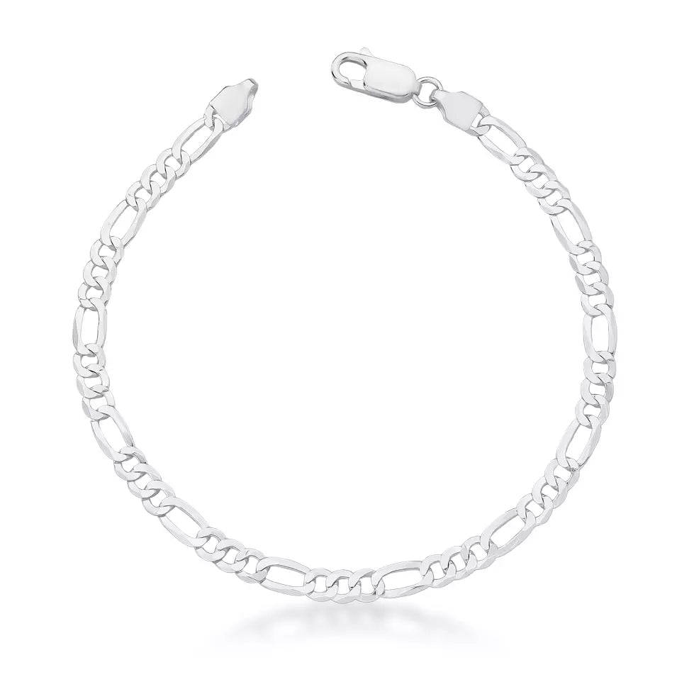 Pulseira Masculina 3X1 4 MM - PRATA 925